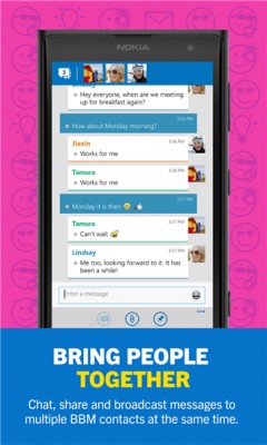 Пользователи лояльны к мессенджеру BBM