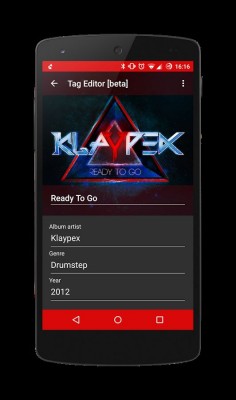 Gramophone — новый «материальный» плеер для Android