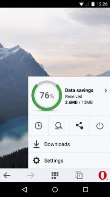 Браузер Opera Mini для Android получил новый дизайн