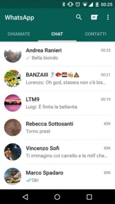 WhatsApp* для Android обновился и получил «материальный» дизайн