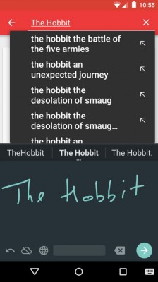 Google Handwriting Input для распознания рукописного ввода данных