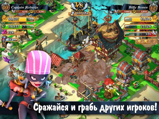 Rovio издала новую стратегию для Android — Plunder Pirates