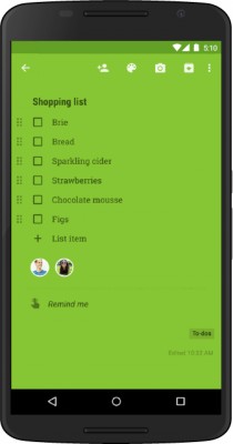 В Google Keep новой версии 3.1.18 появилась поддержка Android Wear