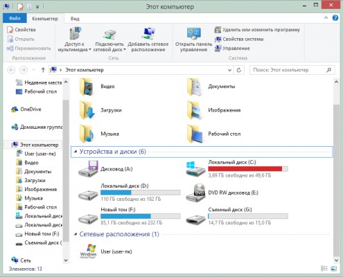 Увеличение размера системного раздела Windows