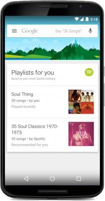 В Google Now появились карточки от еще 70 приложений