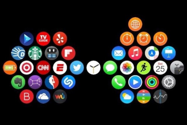 Что можно изобразить на рабочем столе Apple Watch с помощью иконок