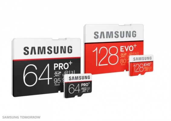 Samsung анонсировала новые карты памяти EVO Plus и Pro Plus