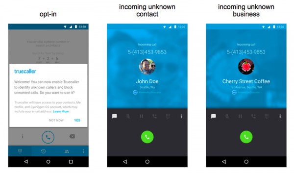 Truecaller ID будет интегрирован в Cyanogen OS