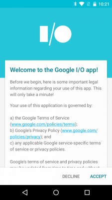 Приложение Google I/O 2015 обновлено в преддверии новой конференции