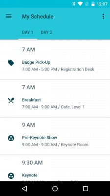 Приложение Google I/O 2015 обновлено в преддверии новой конференции