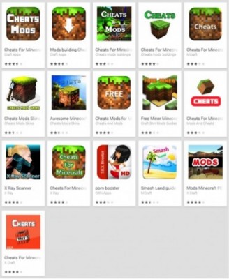 Ложные копии Minecraft и читы для него были скачаны 2,8 млн раз в Google Play