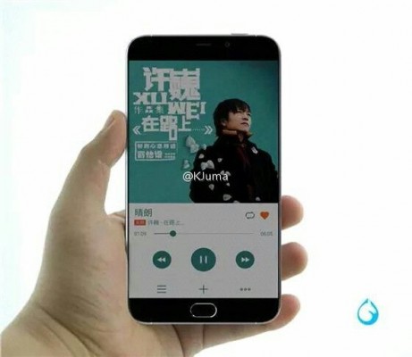 Безрамочный Meizu MX5 получит дизайн в стиле Samsung Galaxy S6