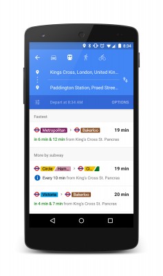 Google Карты для Android  получили новую полезную функцию