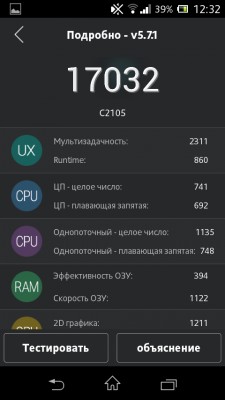 Обзор SONY Xperia L