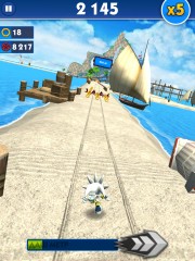 Обзор игры Sonic Dash