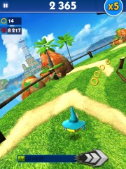 Обзор игры Sonic Dash