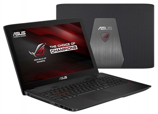 Игровой ноутбук ASUS ROG GL552 представлен в России и Украине