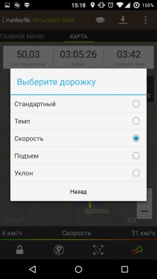 Обзор программ для велосипедистов. Часть 1: Runtastic Mountain Bike