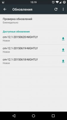 Обзор прошивок для Android смартфонов: Cyanogenmod 12.1