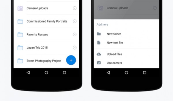 Dropbox для Android скоро получит «материальный» дизайн