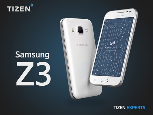 Samsung Z3 станет вторым смартфоном под управлением Tizen OS