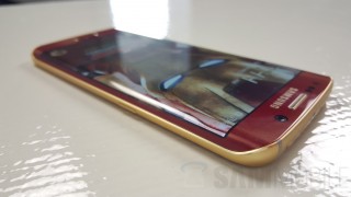Фотогалерея: Samsung Galaxy S6 Edge Iron Man Edition вживую