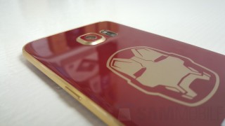 Фотогалерея: Samsung Galaxy S6 Edge Iron Man Edition вживую