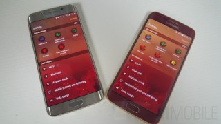 Фотогалерея: Samsung Galaxy S6 Edge Iron Man Edition вживую
