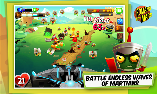 Romans From Mars 1.0.0.0. Скриншот 1