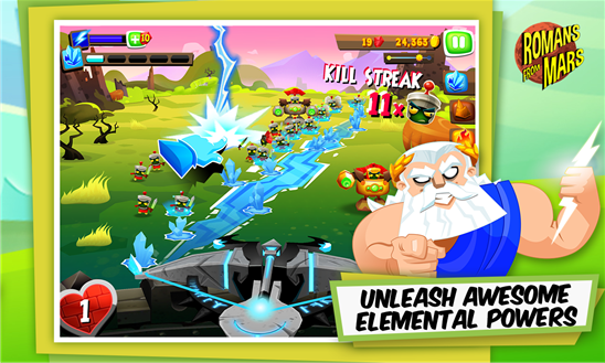 Romans From Mars 1.0.0.0. Скриншот 2