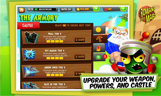 Romans From Mars 1.0.0.0. Скриншот 3