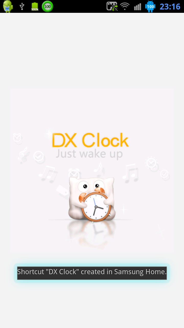 DX clock 0.9.81. Скриншот 1