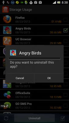 Uninstall Fortune 1.0.7.9. Скриншот 3