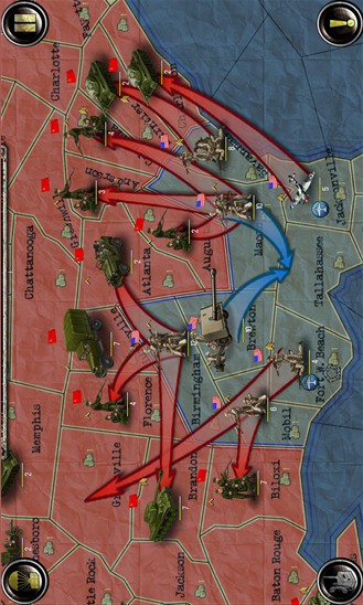 Strategy & Tactics: World War II. Скриншот 2
