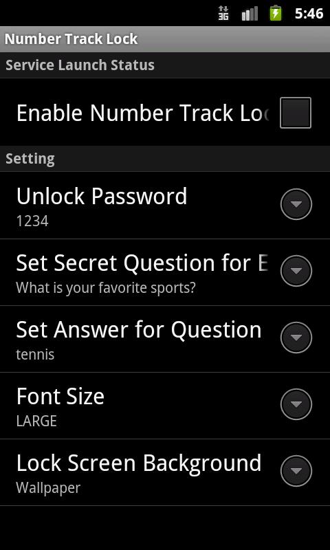 Блокировка Количество треков 1.1.0. Скриншот 2