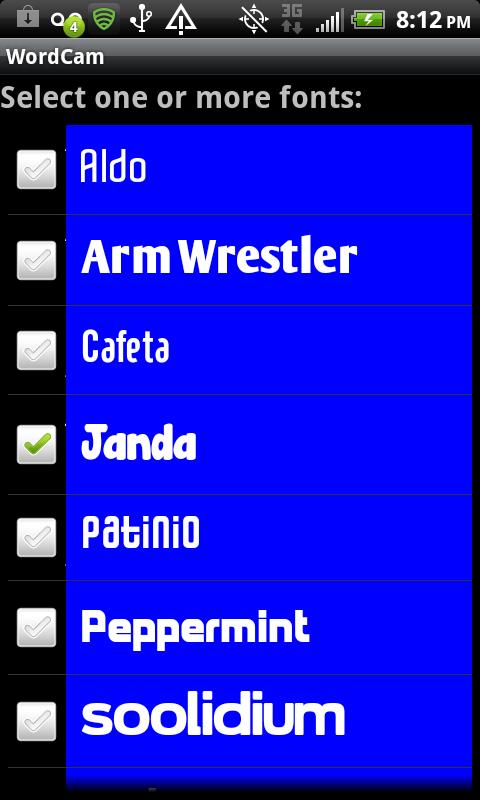 WordCam (FREE) 2.6. Скриншот 2