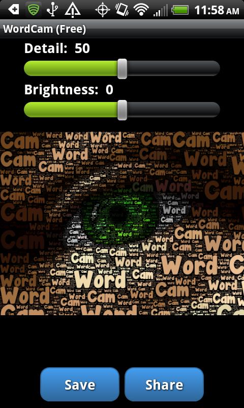 WordCam (FREE) 2.6. Скриншот 5