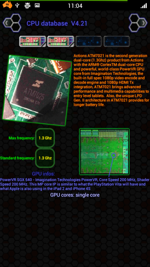 CPU Identifier 8.5.0. Скриншот 4