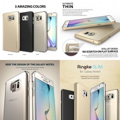 Фаблет Galaxy Note 5 засветился на рендерах чехлов