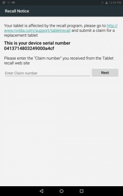 NVIDIA запускает программу по добровольному обмену SHIELD Tablet из-за проблем с перегревом батареи