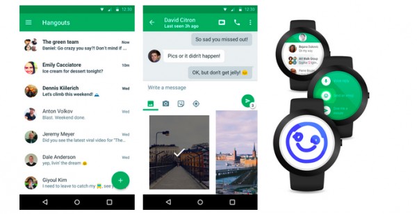 Google Hangouts для Android: теперь проще, быстрее и красивее