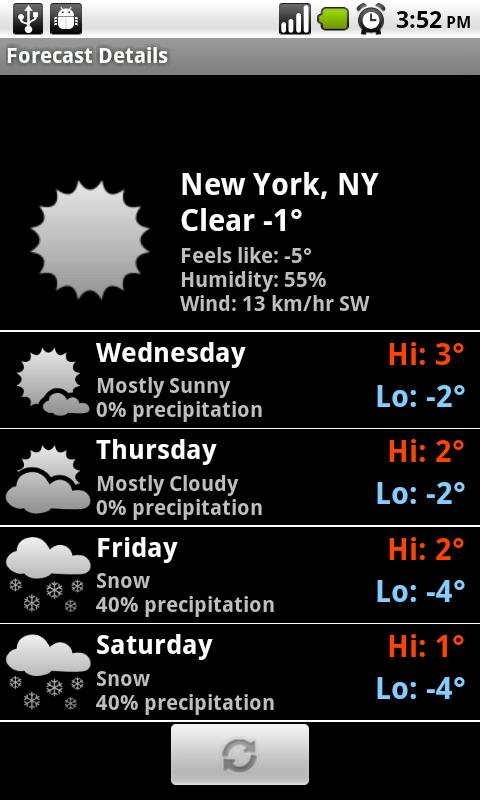 Sense Analog Glass Clock 4.2.4. Скриншот 4
