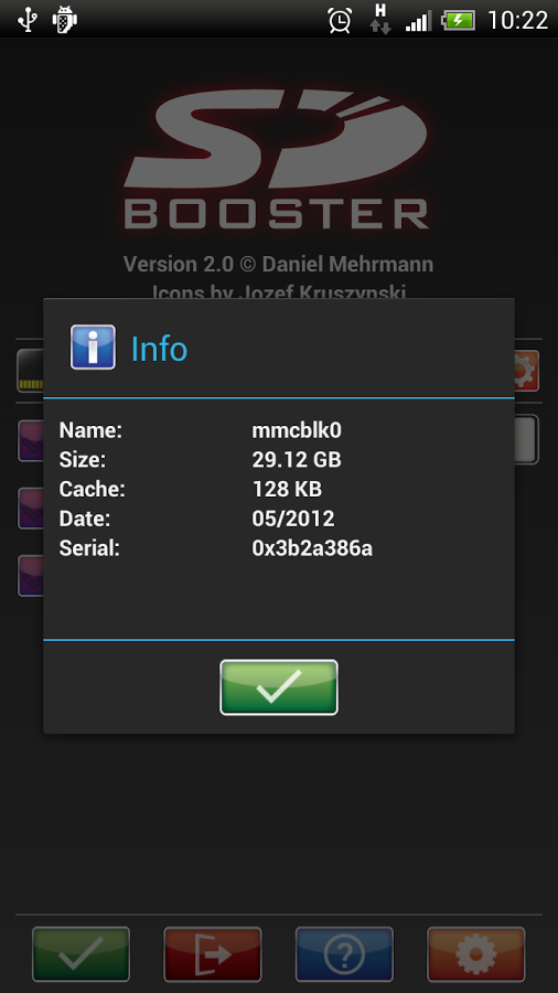 SD Booster 2.0.7. Скриншот 8