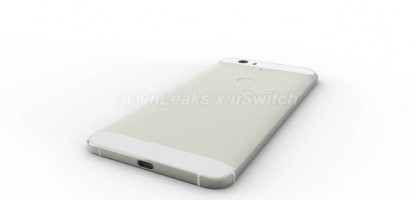 Huawei Nexus 6: концепт-рендеры флагмана от OnLeaks