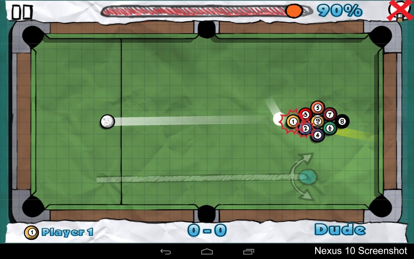 Doodle Pool HD 2.4. Скриншот 8