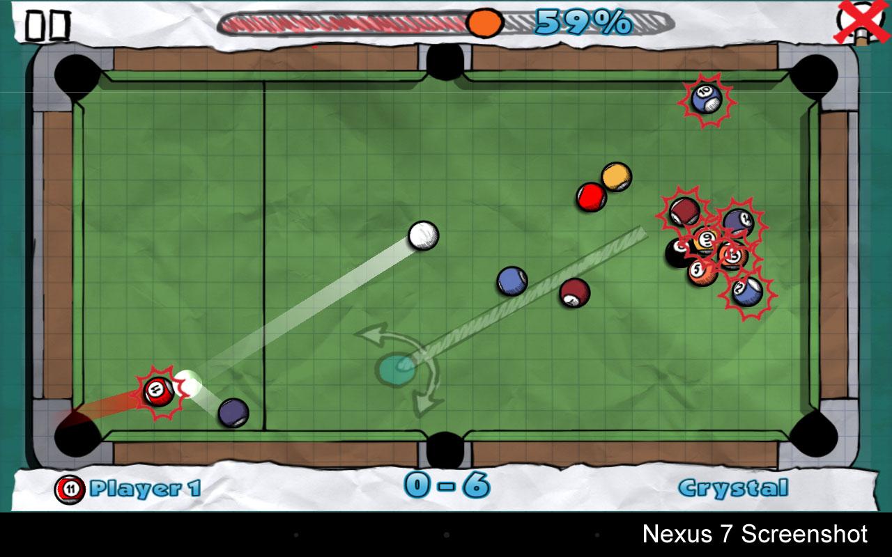 Doodle Pool HD 2.4. Скриншот 13