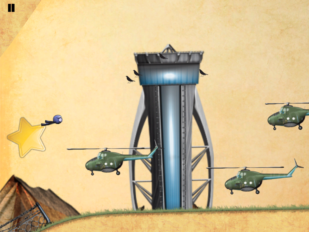 Wingsuit Stickman 3.0. Скриншот 5