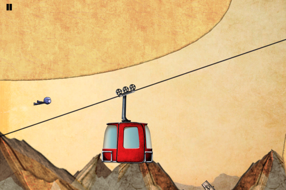 Wingsuit Stickman 3.0. Скриншот 12
