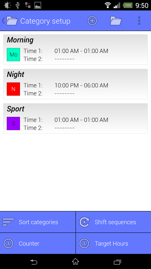 Work Calendar Lite 4.0.22. Скриншот 4