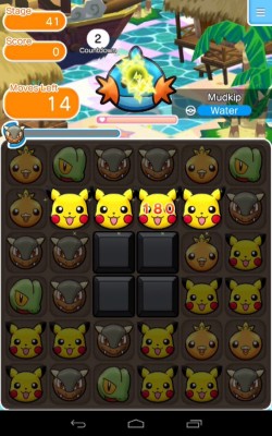 Бесплатная аркада Pokémon Shuffle Mobile вышла на Android и iOS